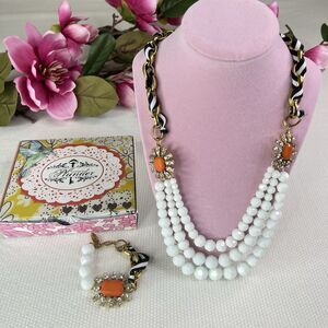 Plunder Design Fashion Jewelry Boutique  Boho Necklace Earrings Set New
